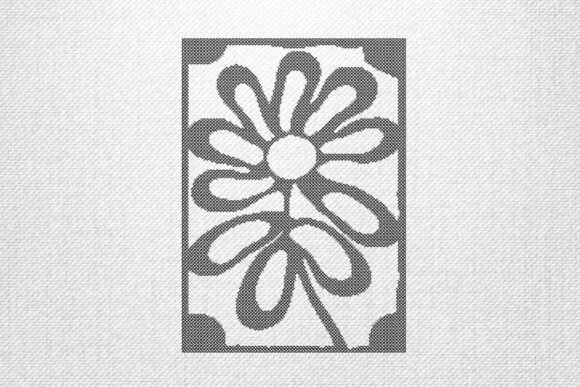 Black Outline Floral Embroidery Art Review