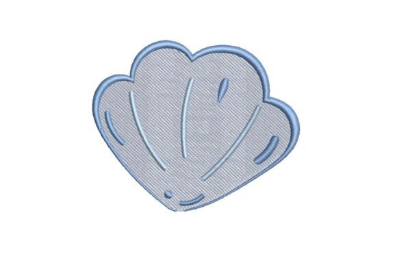 Blue Scallop Shell Embroidery Design Review