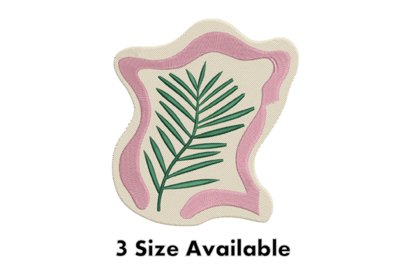 Botanical Leaf Embroidery Design Review