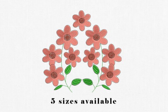 Cute Floral Embroidery Design Review for Boutiques