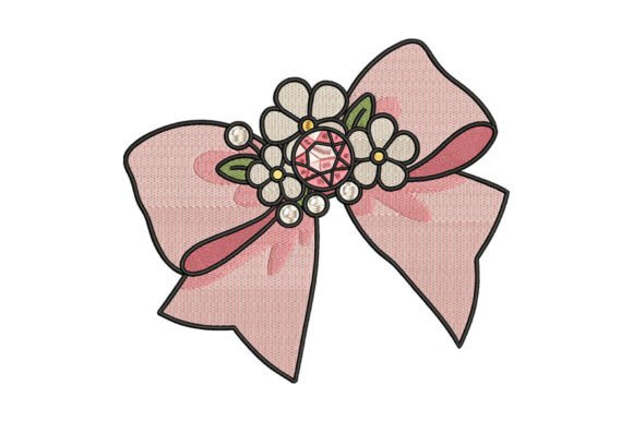 Elegant Floral Bow Embroidery Review for Sellers