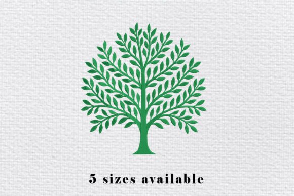 Green Tree Embroidery Design: A Craft Fair Review