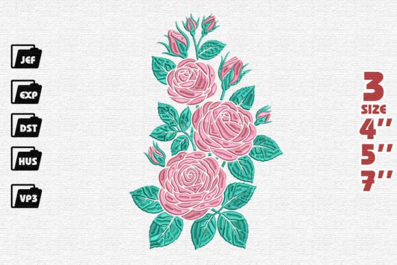 Romantic Rose Stem Embroidery Review