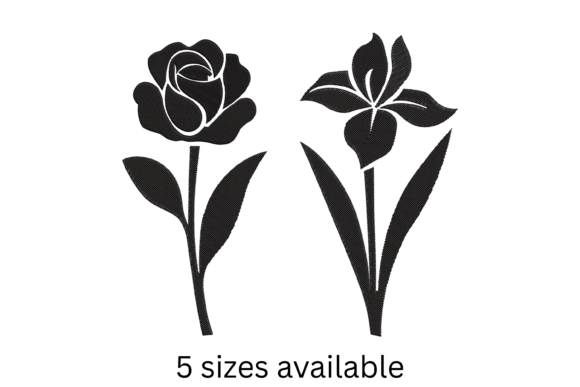 Rose Iris Embroidery Design Review