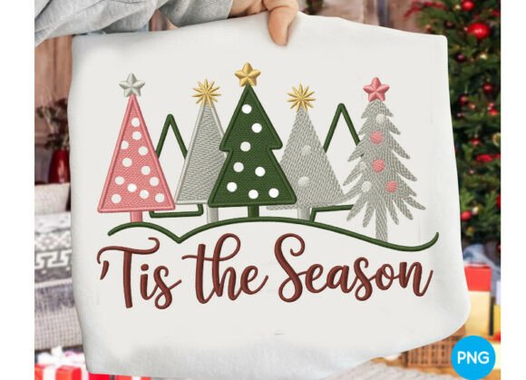 Tis the Season Embroidery Design, Christ Review