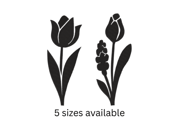 Tulip Floral Embroidery Design Review